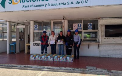 2da donación de despensas para IMM